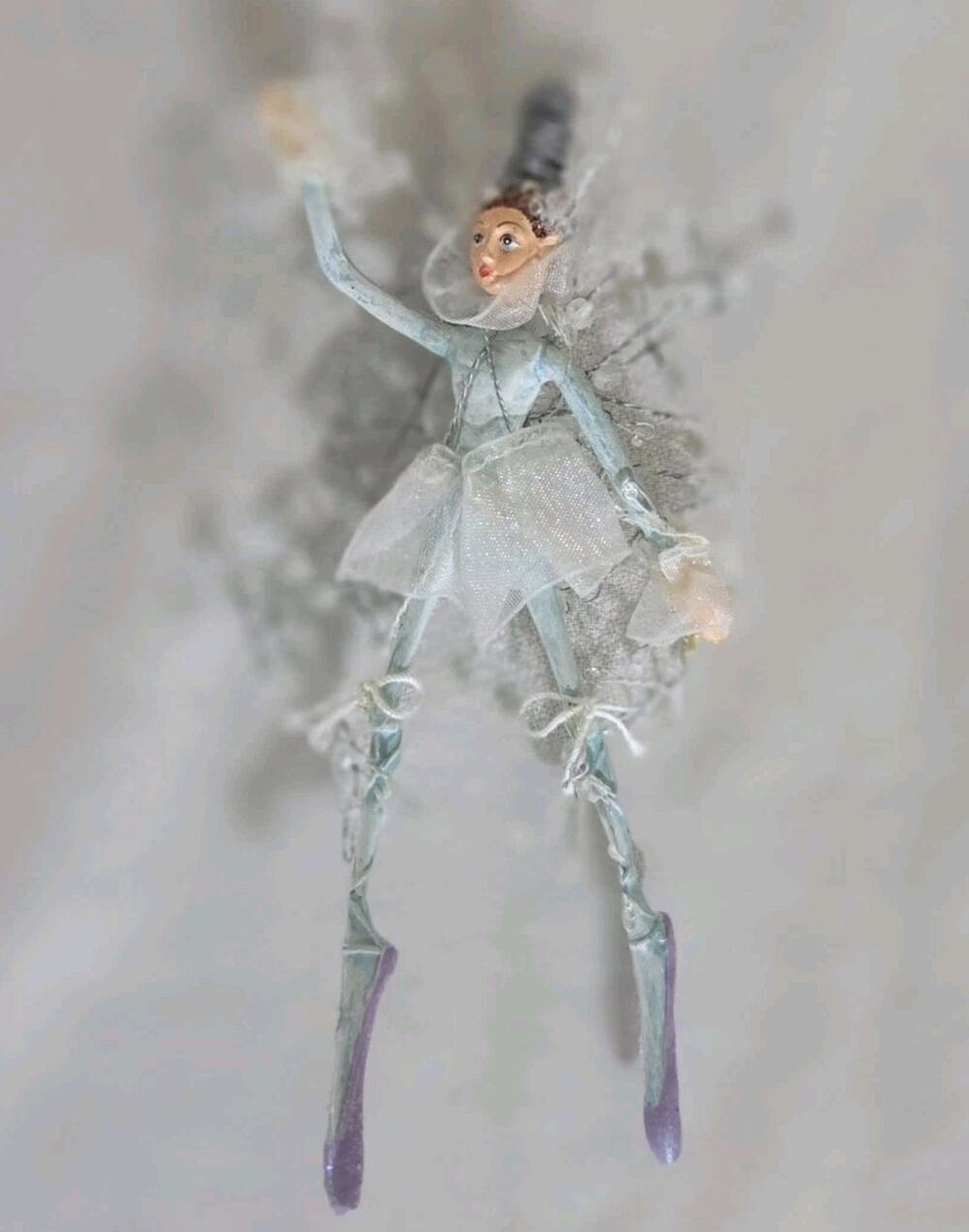 Patience Brewster Krinkles Snowflake Sprite Fairy Ornament No box Dept 56 RARE
